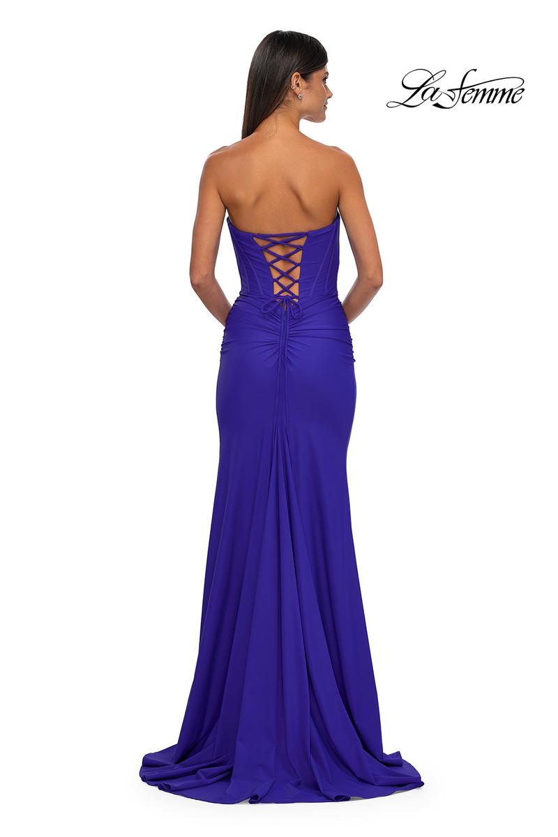 La Femme Dress 32843 - Royal Blue