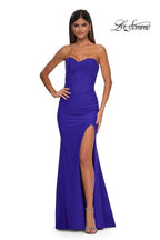 La Femme Dress 32843 - Royal Blue