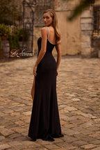 La Femme Dress 32844 - Black