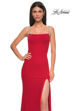 La Femme Dress 32844 - Red