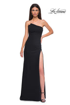 La Femme Dress 32849 - Black