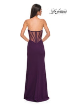 La Femme Dress 32849 - Dark Berry