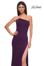 La Femme Dress 32849 - Dark Berry