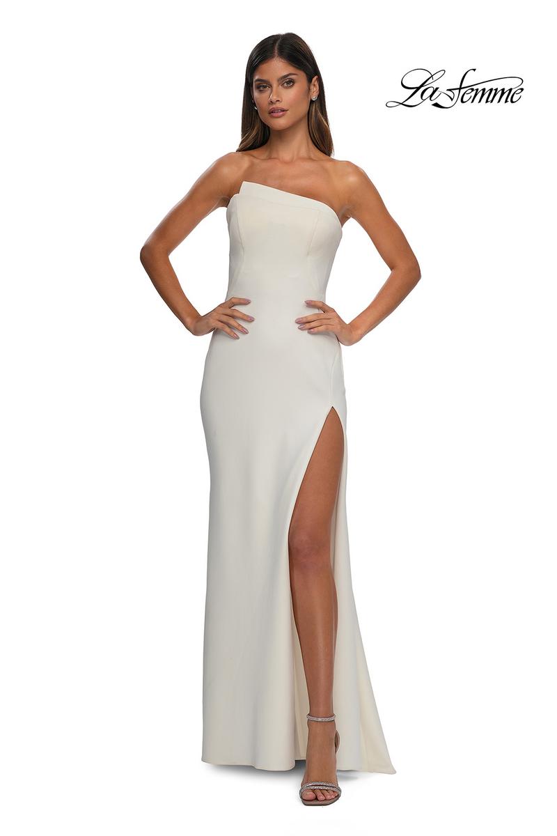 La Femme Dress 32849 - Ivory