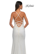 La Femme Dress 32851 - Ivory