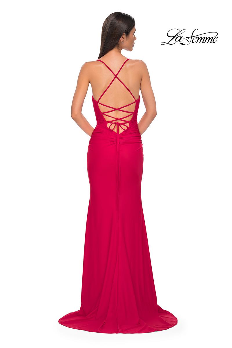 La Femme Dress 32851 - Red