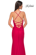 La Femme Dress 32851 - Red