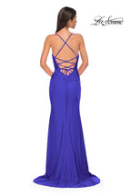 La Femme Dress 32851 - Royal Blue