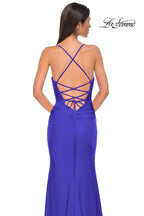 La Femme Dress 32851 - Royal Blue