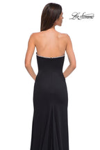 La Femme Dress 32854 - Black