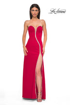 La Femme Dress 32854 - Red