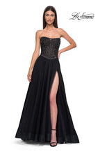 La Femme Dress 32856 - Black