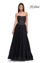 La Femme Dress 32856 - Black