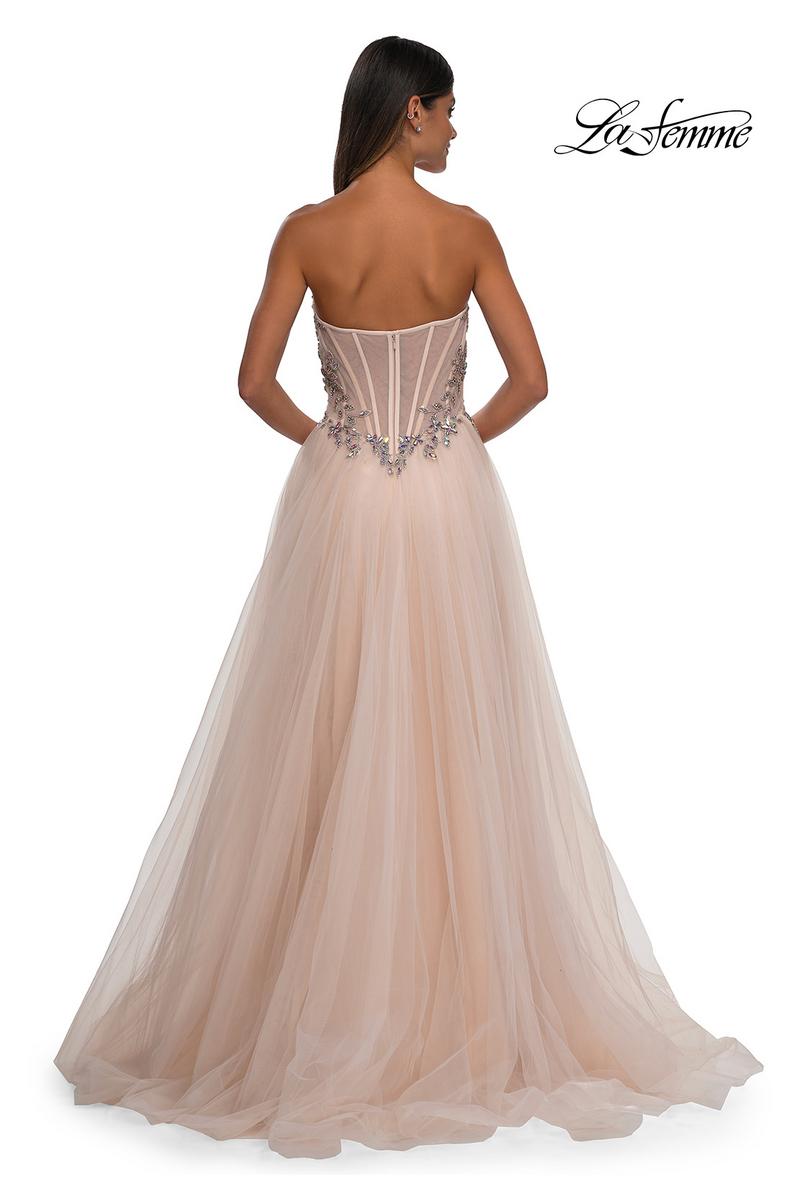 La Femme Dress 32862 - Blush