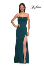 La Femme Dress 32863 - Teal