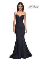 La Femme Dress 32872 - Black