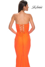 La Femme Dress 32872 - Bright Orange