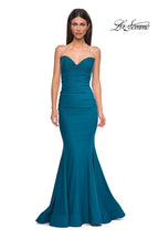 La Femme Dress 32872 - Dark Teal