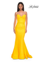 La Femme Dress 32872 - Yellow
