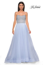 La Femme Dress 32875 - Light Periwinkle