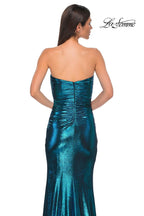 La Femme Dress 32876 - Dark Teal