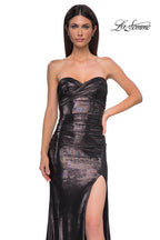 La Femme Dress 32876 - Mocha