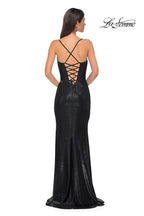 La Femme Dress 32877 - Black