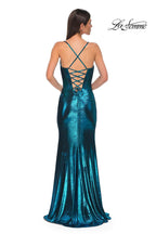 La Femme Dress 32877 - Dark Teal