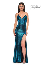 La Femme Dress 32877 - Dark Teal