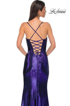 La Femme Dress 32877 - Indigo