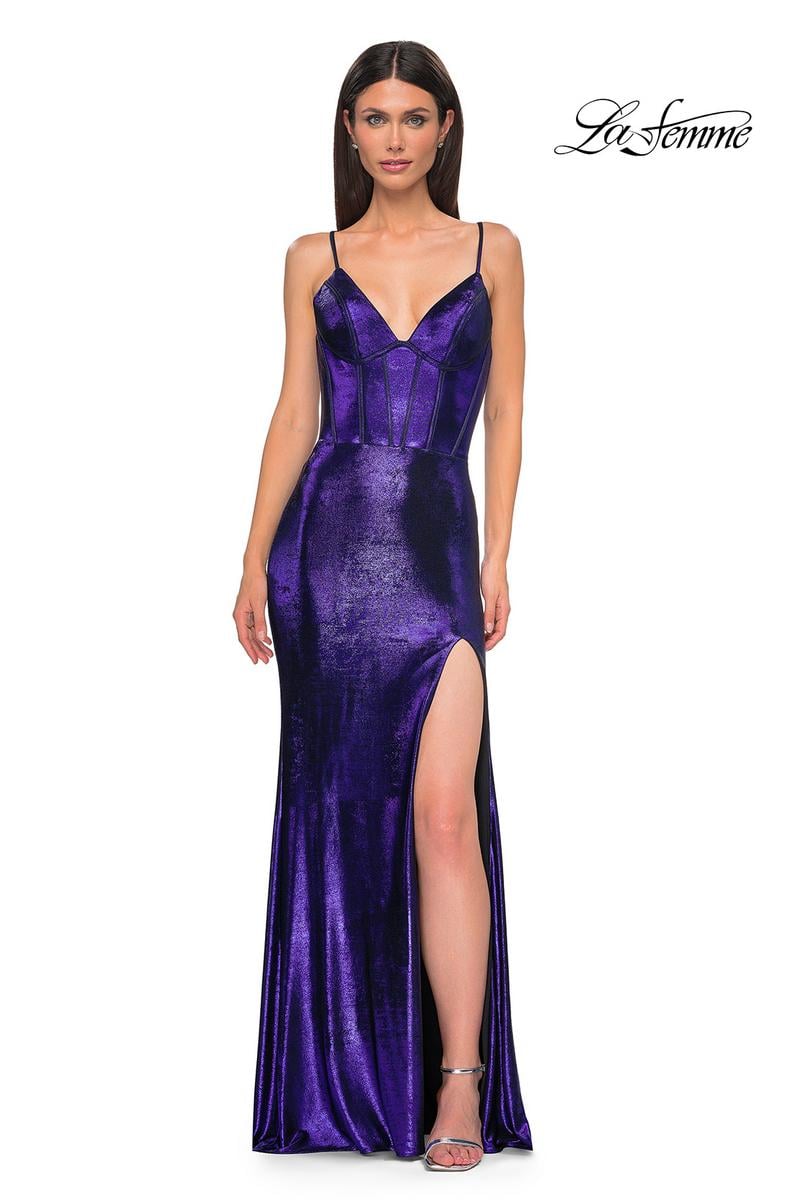 La Femme Dress 32877 - Indigo