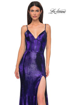 La Femme Dress 32877 - Indigo