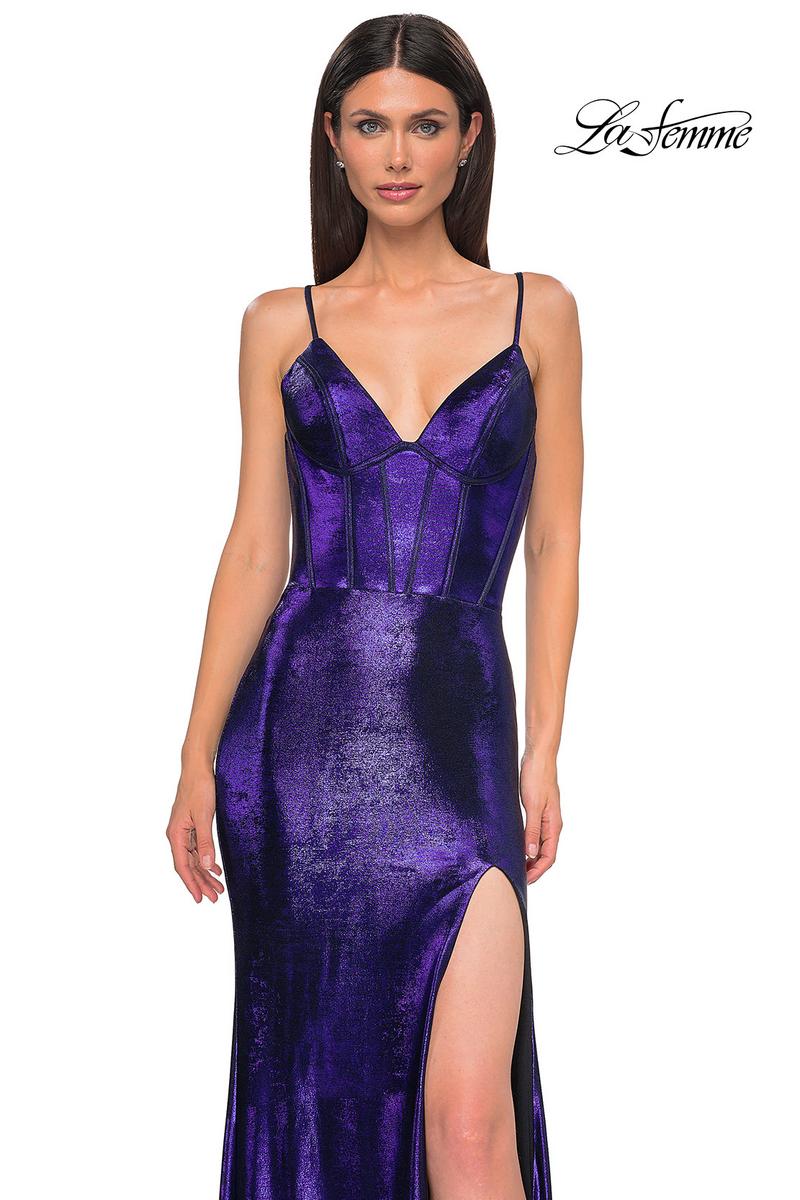 La Femme Dress 32877 - Indigo