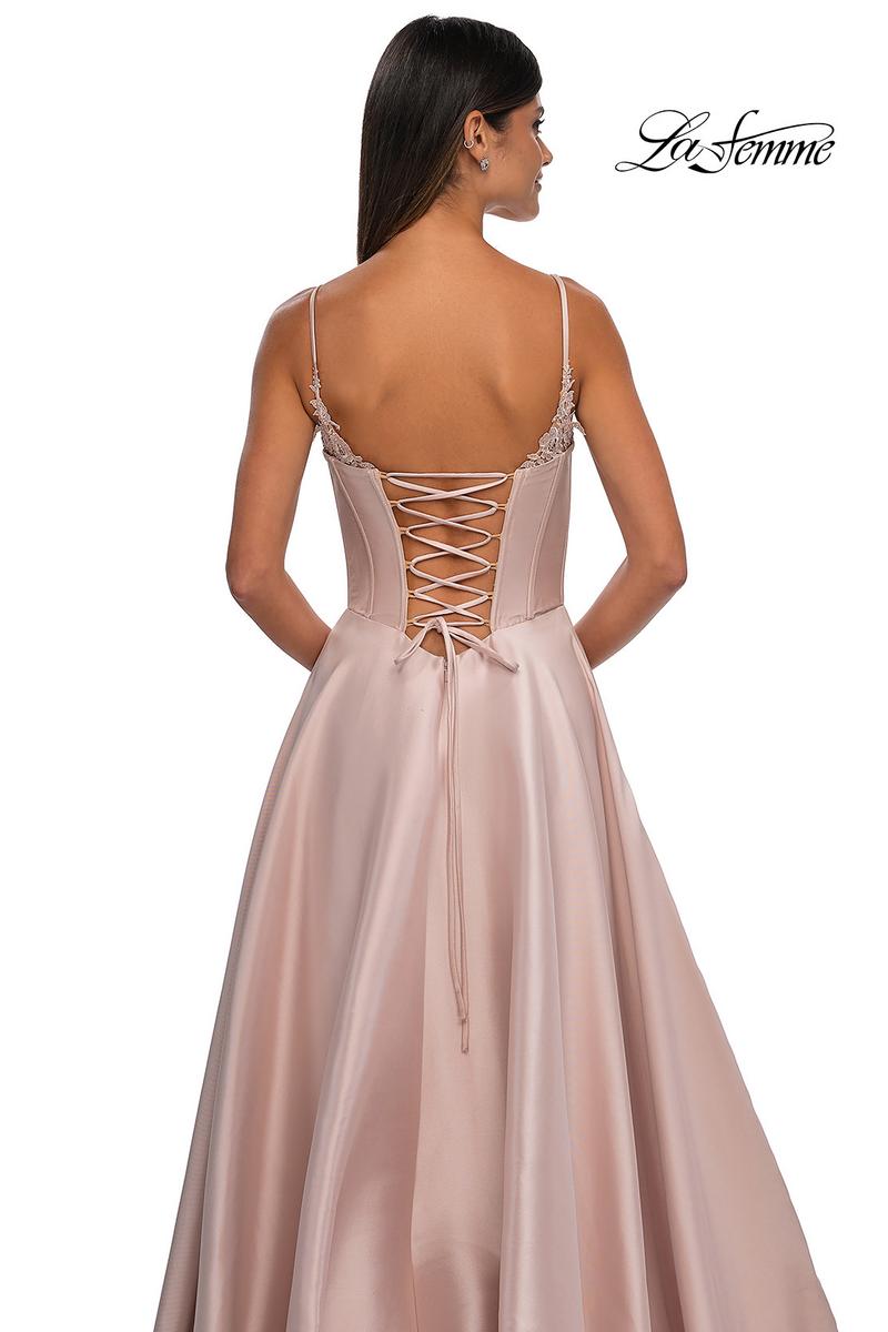 La Femme Dress 32878 - Champagne