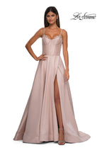La Femme Dress 32878 - Champagne