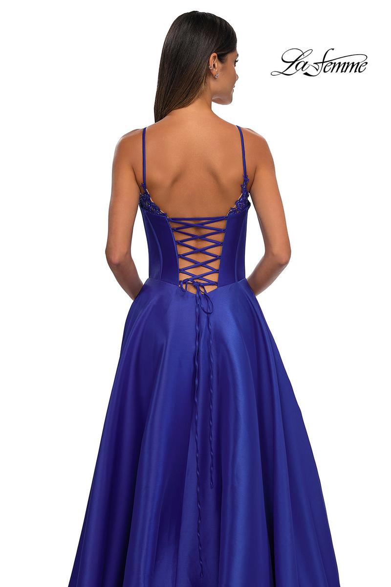La Femme Dress 32878 - Royal Blue