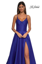 La Femme Dress 32878 - Royal Blue