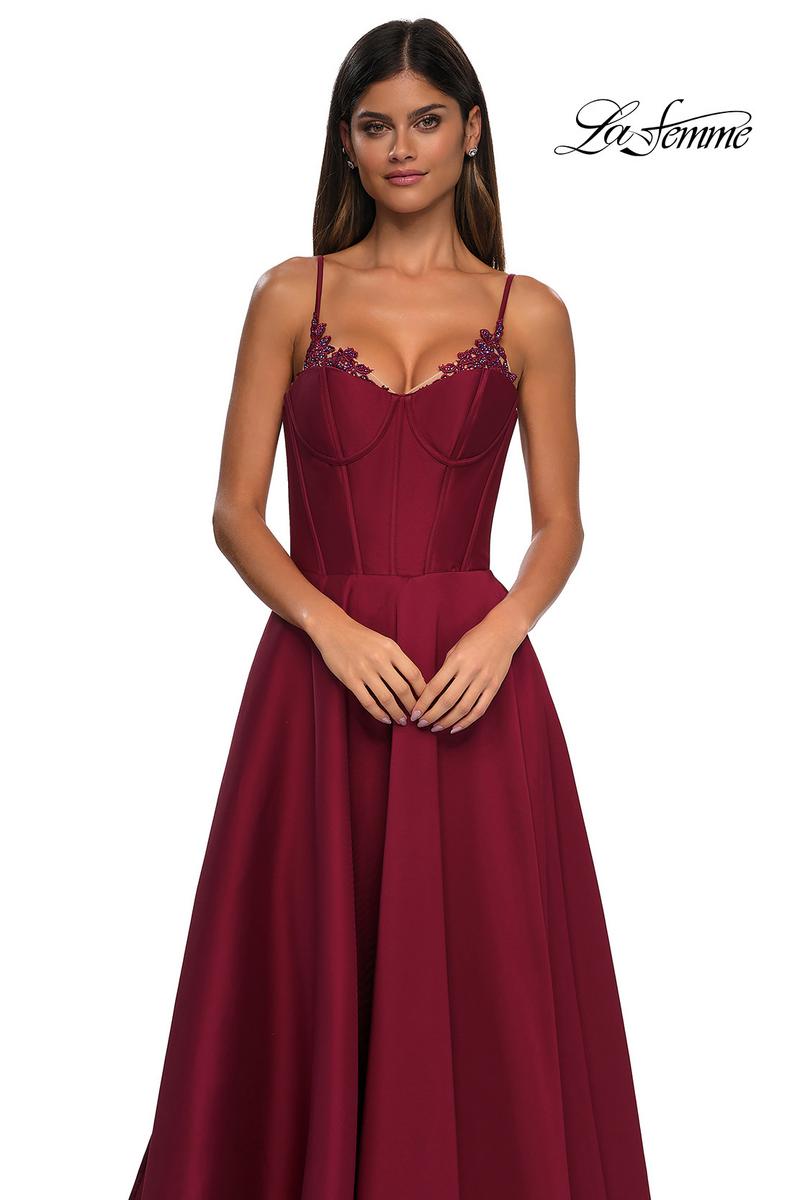 La Femme Dress 32878 - Wine