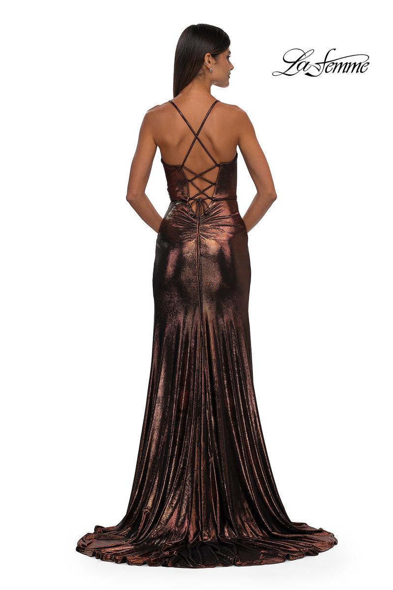 La Femme Dress 32884 - Bronze
