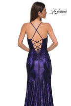 La Femme Dress 32884 - Indigo