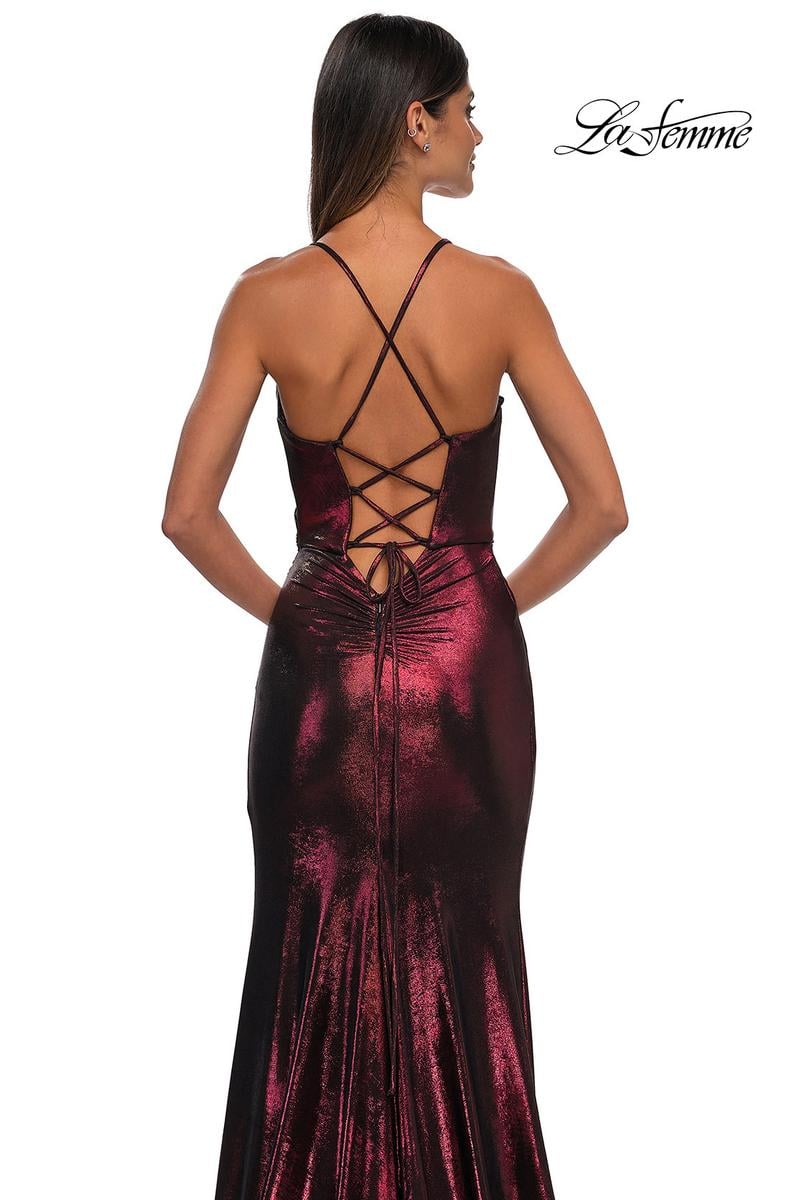 La Femme Dress 32884 - Wine