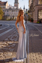 La Femme Dress 32886 - Light Blue