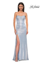 La Femme Dress 32886 - Light Blue