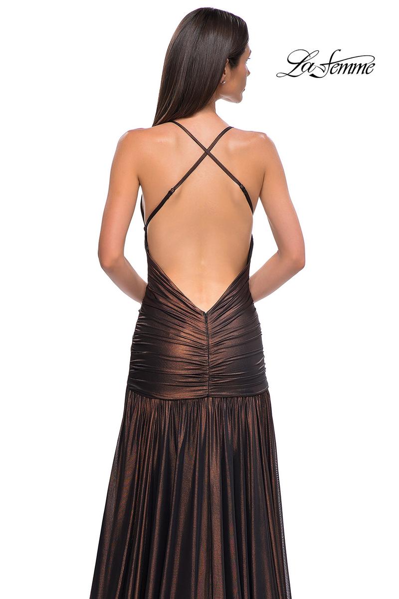 La Femme Dress 32887 - Bronze