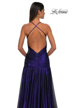 La Femme Dress 32887 - Indigo