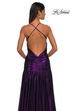 La Femme Dress 32887 - Purple