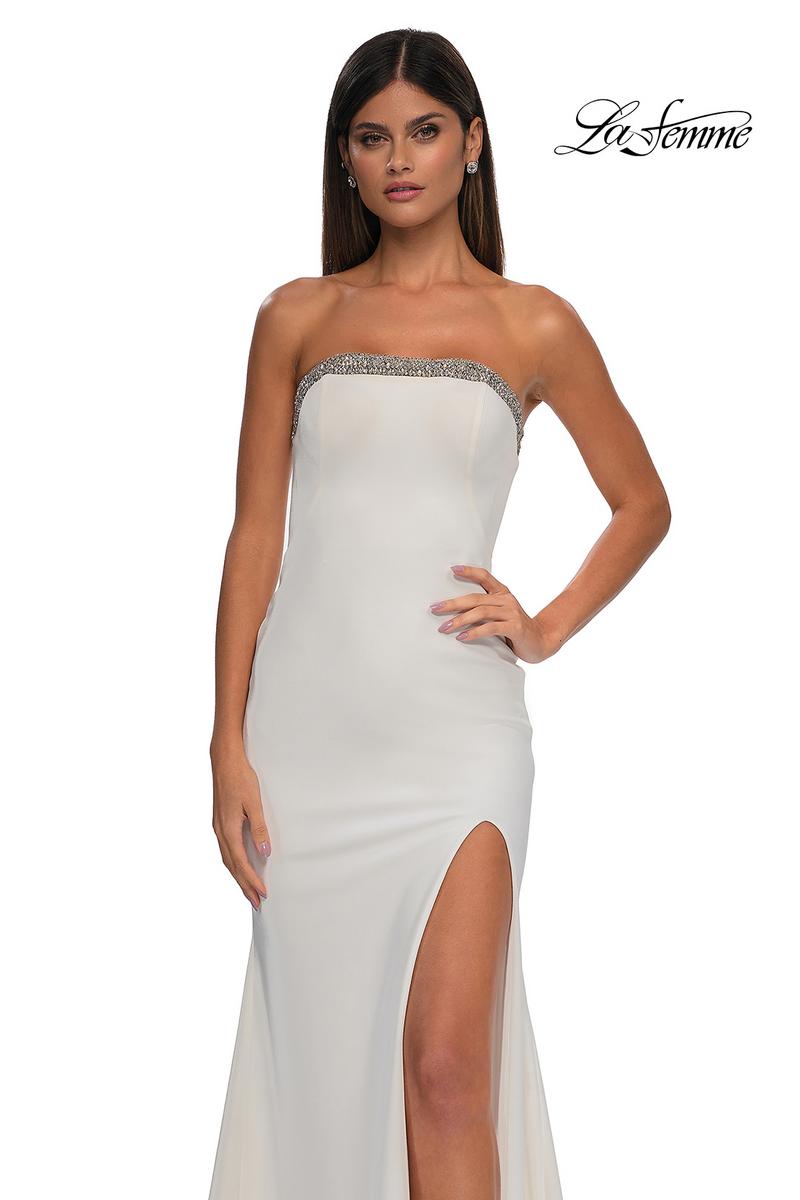 La Femme Dress 32891 - Ivory