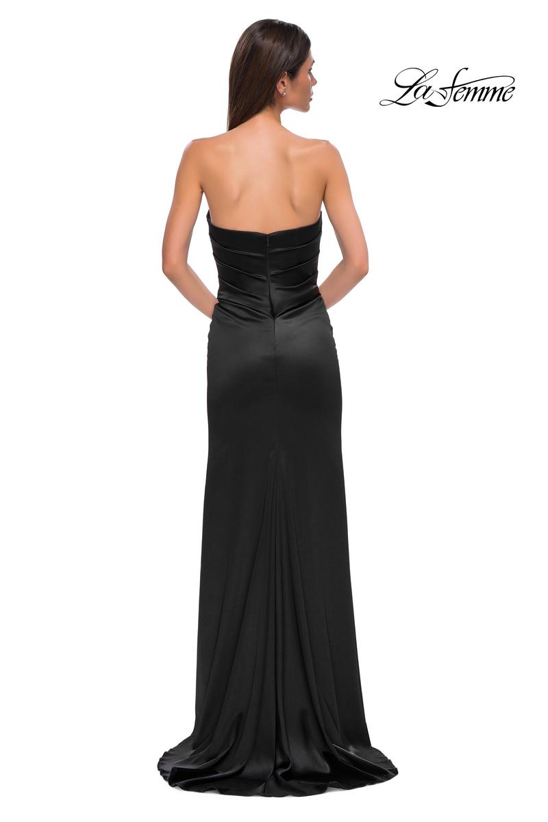 La Femme Dress 32896 - Black