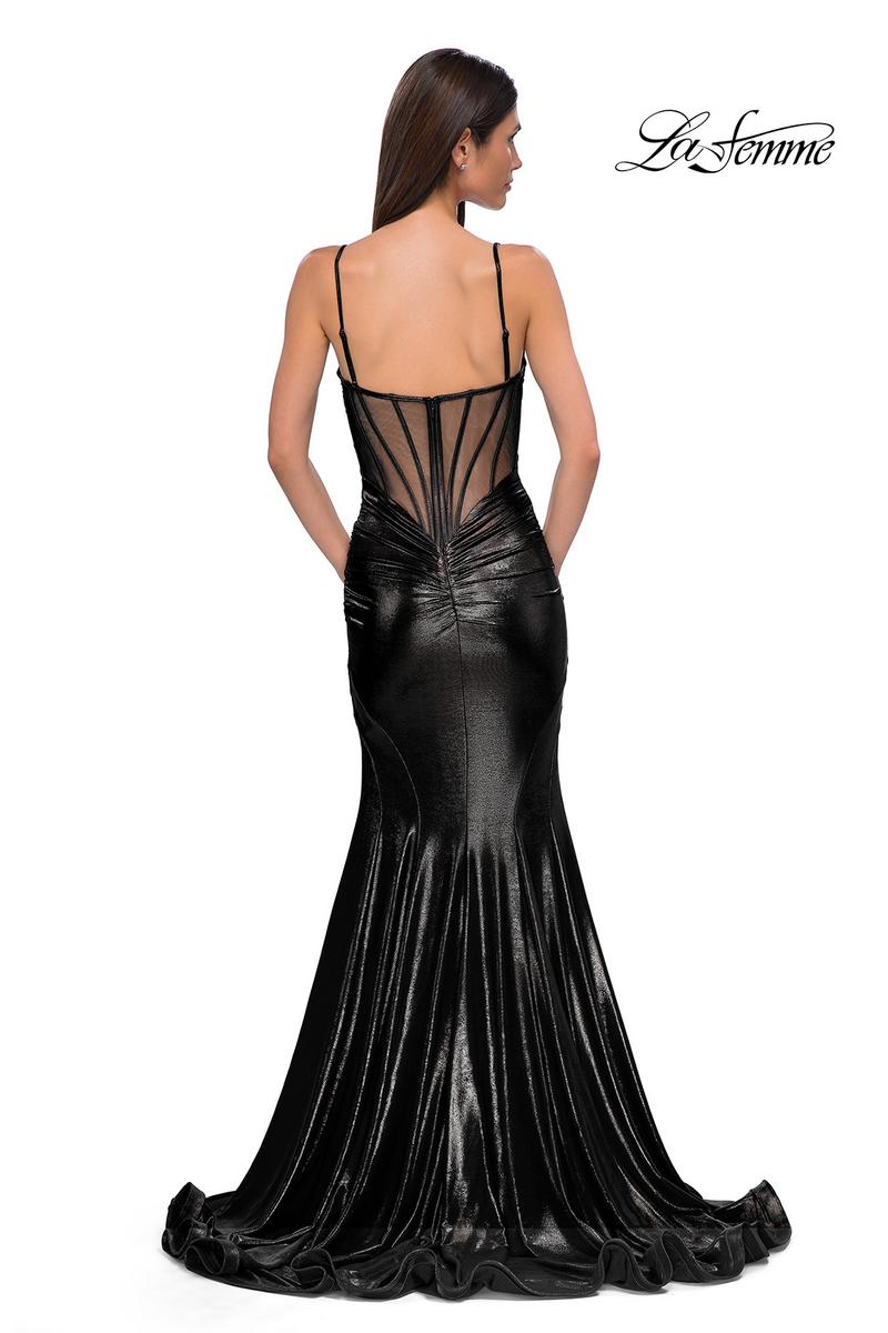 La Femme Dress 32897 - Black
