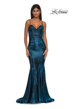 La Femme Dress 32897 - Dark Teal